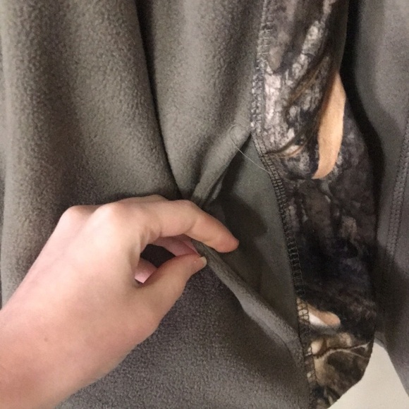 Ducks Unlimited Fleece 1/4 Zip Up Jacket - Picture 7 of 7